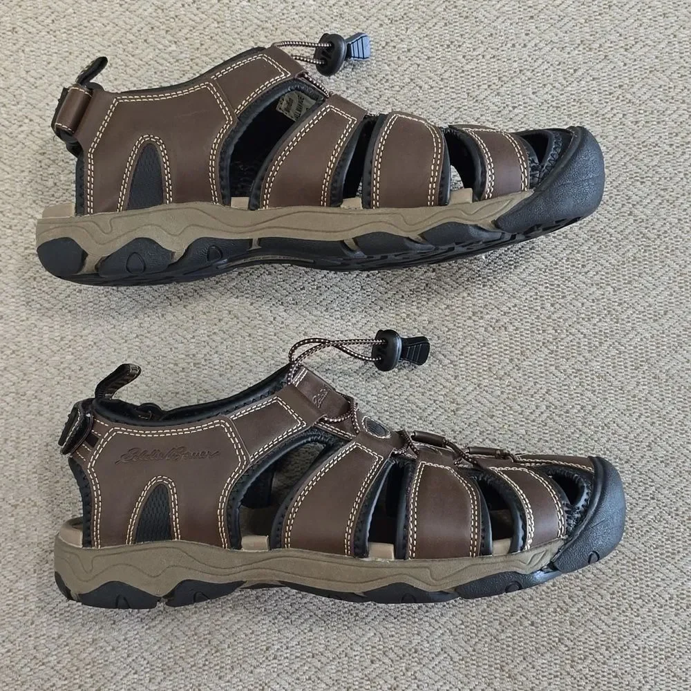 Eddie Bauer Meridian Brown Sandals - Size 9